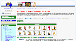 Desktop Screenshot of bearonlinestore.com